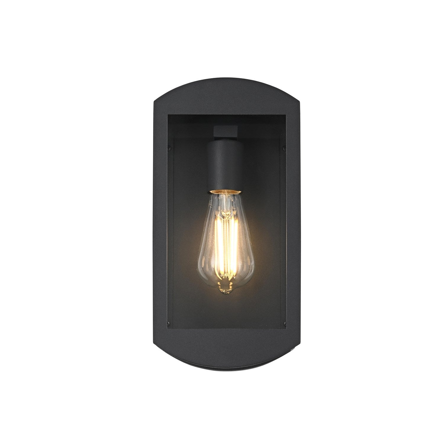 6 Inch Outdoor Wall Sconce In Black by Elegant Lighting