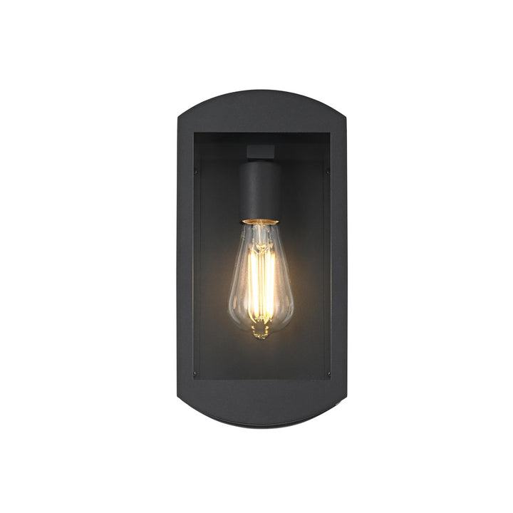 6 Inch Outdoor Wall Sconce In Black by Elegant Lighting