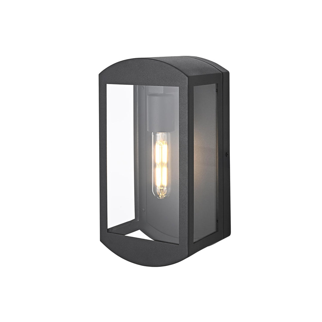 6 Inch Outdoor Wall Sconce In Black