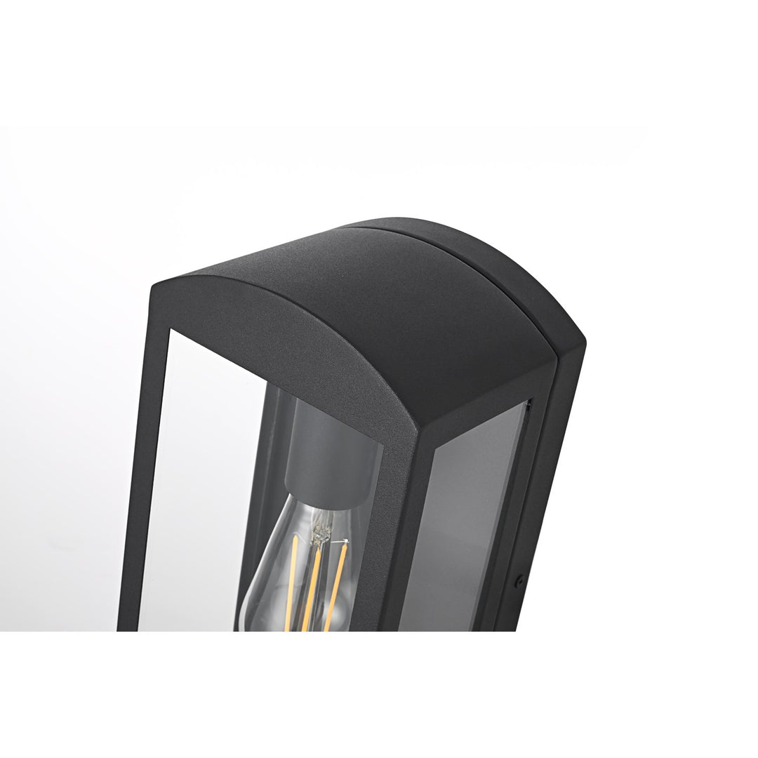 6 Inch Outdoor Wall Sconce In Black