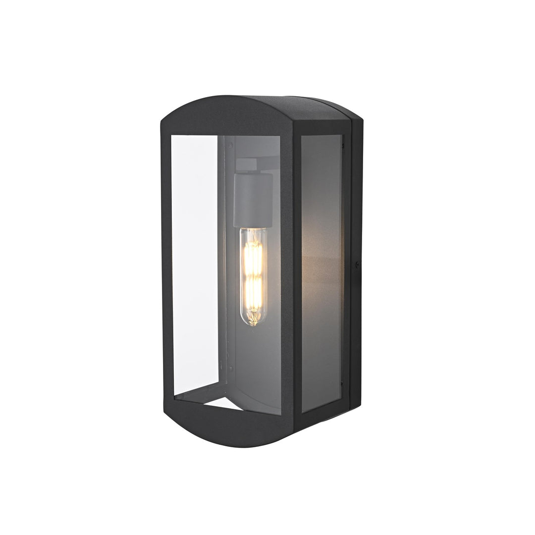 6 Inch Outdoor Wall Sconce In Black