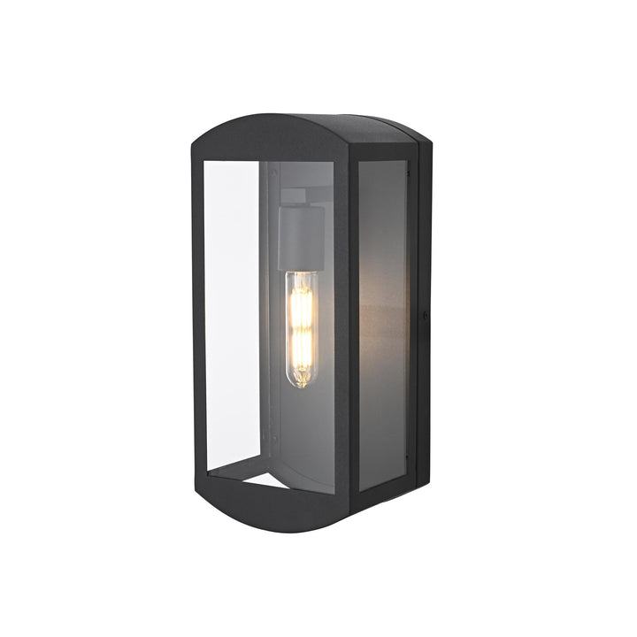 6 Inch Outdoor Wall Sconce In Black
