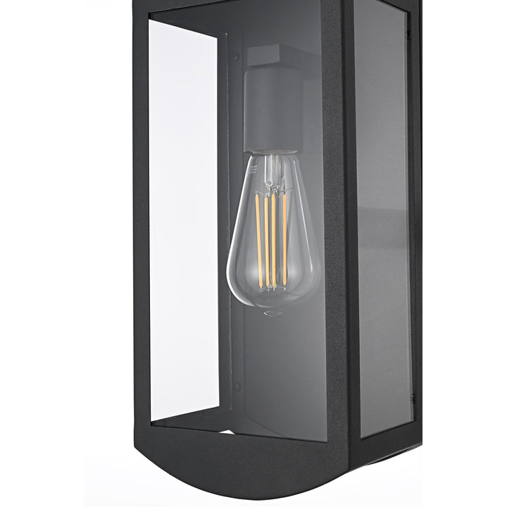 6 Inch Outdoor Wall Sconce In Black