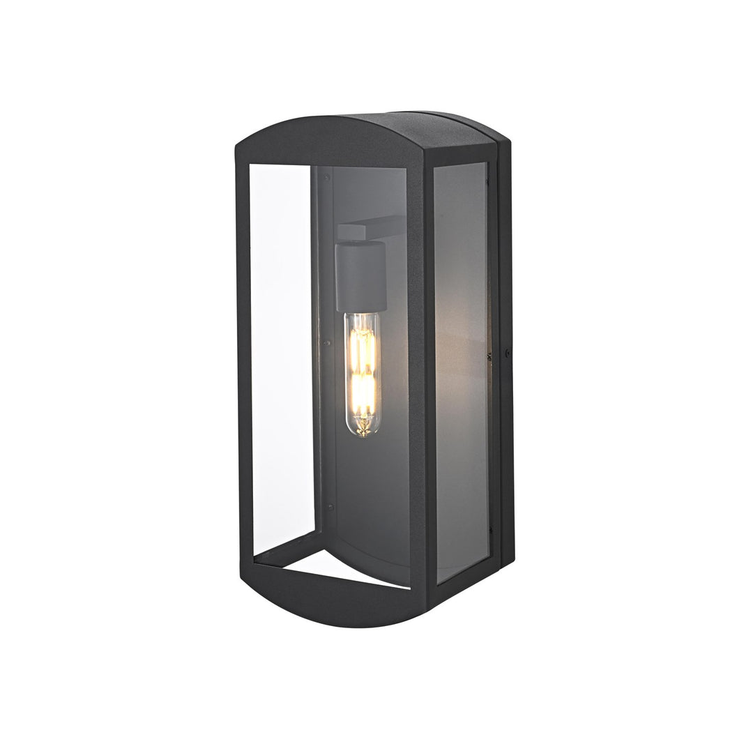 7 Inch Outdoor Wall Sconce In Black