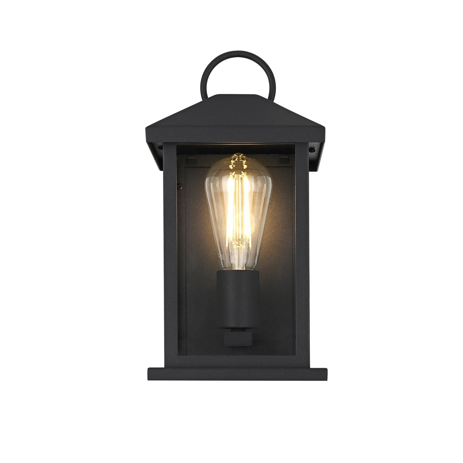 6 Inch Outdoor Wall Sconce In Black by Elegant Lighting