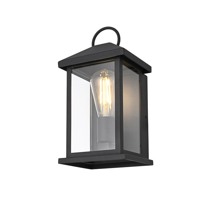 6 Inch Outdoor Wall Sconce In Black