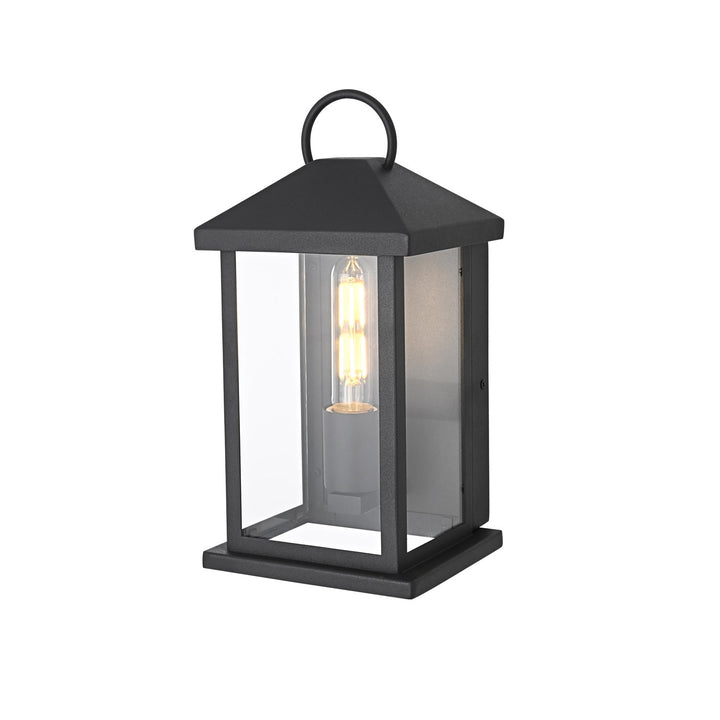 6 Inch Outdoor Wall Sconce In Black
