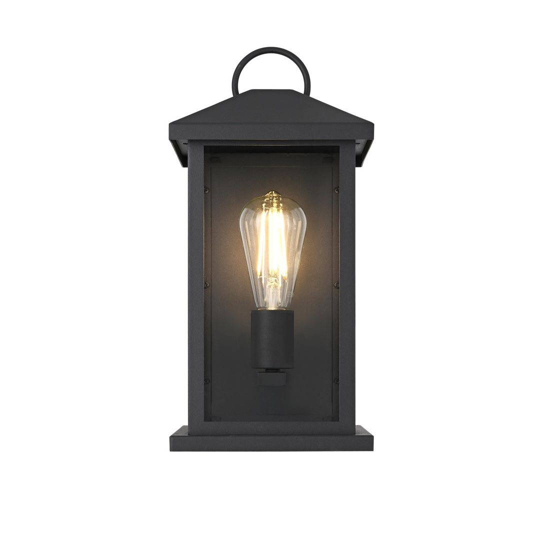 7 Inch Outdoor Wall Sconce In Black by Elegant Lighting