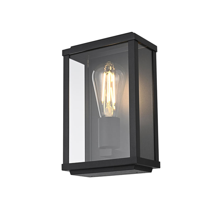 6 Inch Outdoor Wall Sconce In Black
