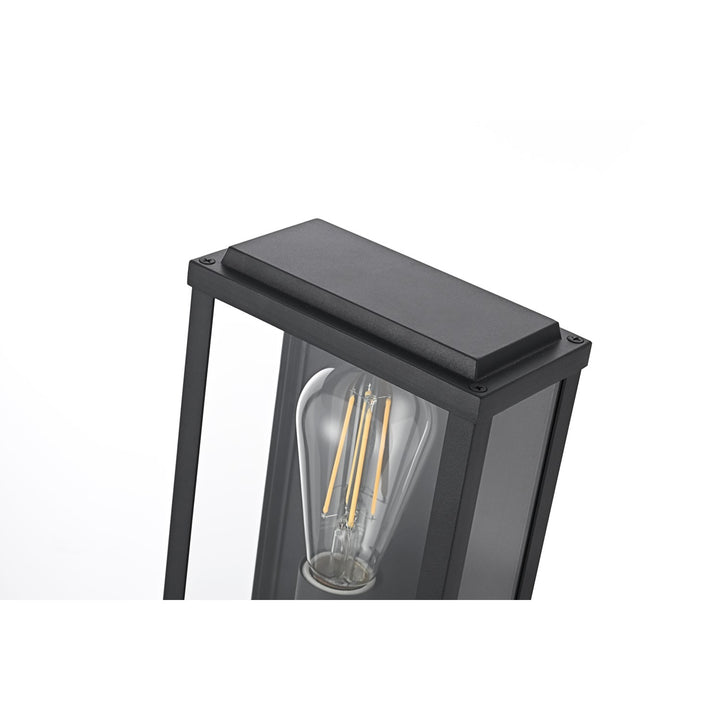 6 Inch Outdoor Wall Sconce In Black