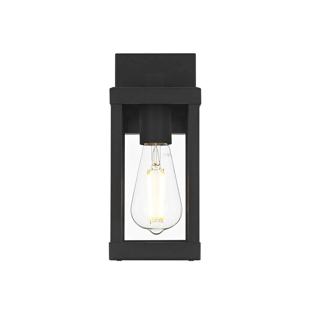 4 Inch Outdoor Wall Sconce In Black by Elegant Lighting