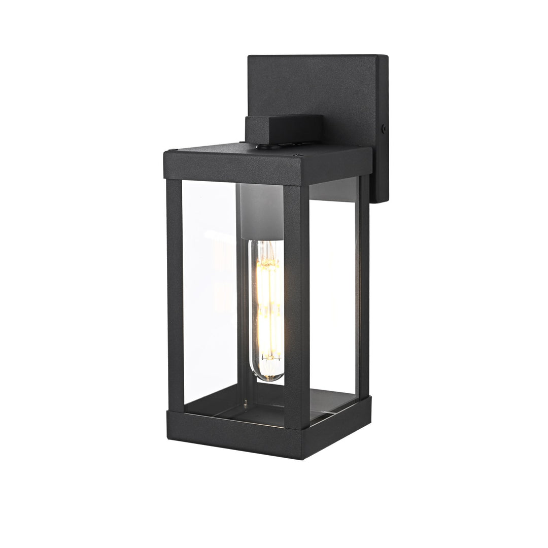 4 Inch Outdoor Wall Sconce In Black
