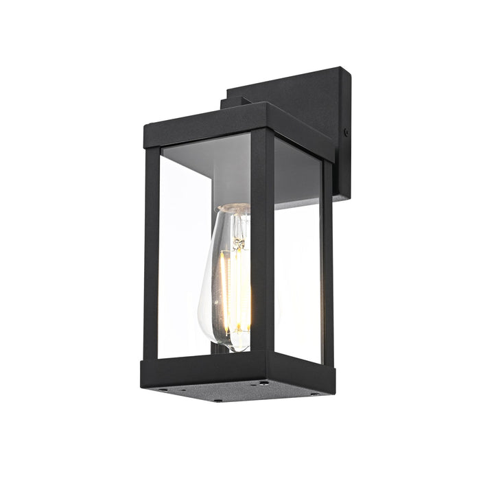 4 Inch Outdoor Wall Sconce In Black