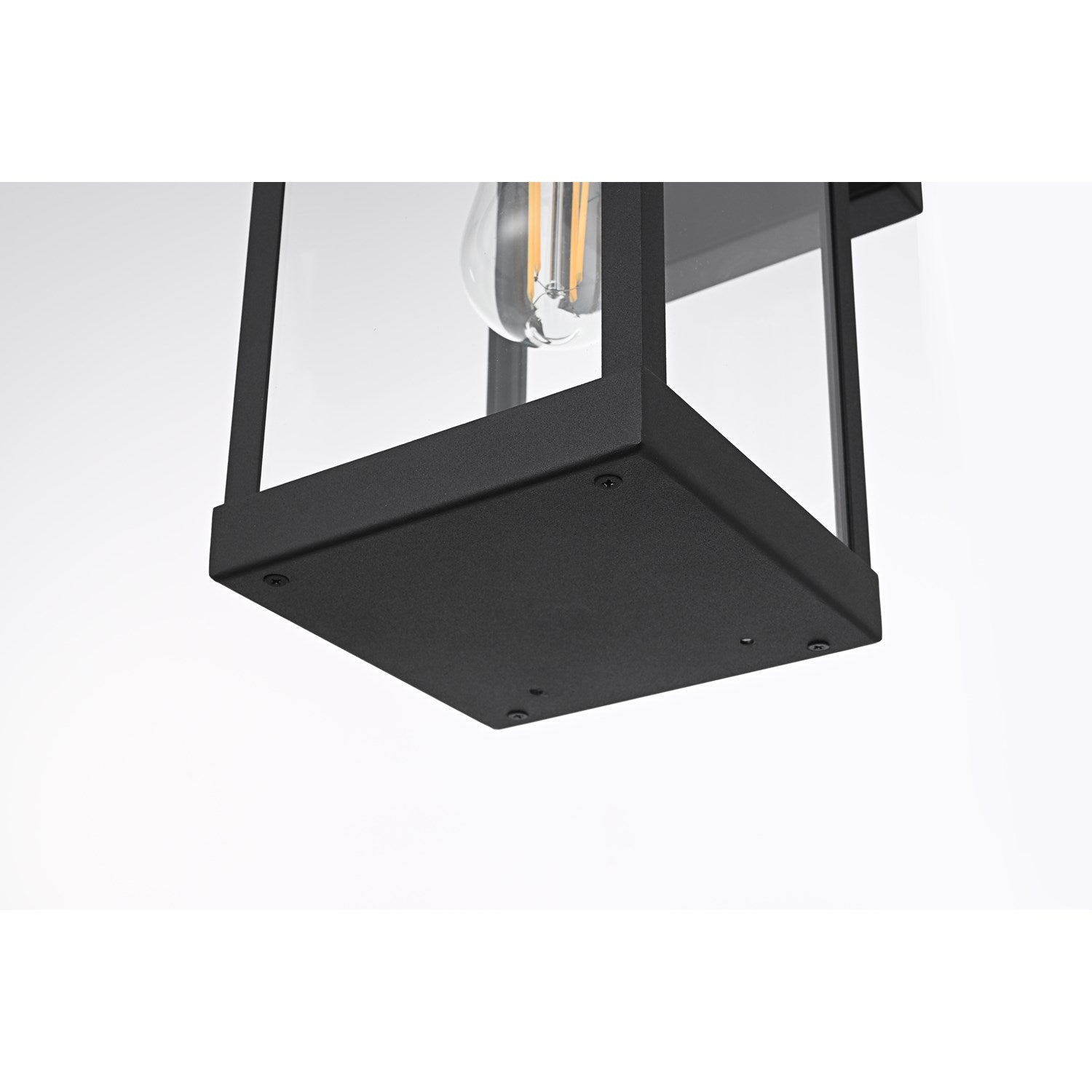 6 Inch Outdoor Wall Sconce In Black
