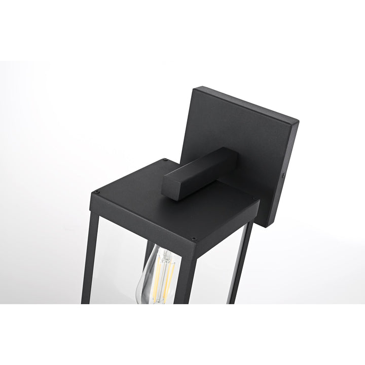 6 Inch Outdoor Wall Sconce In Black