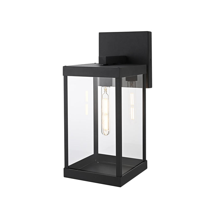 7 Inch Outdoor Wall Sconce In Black