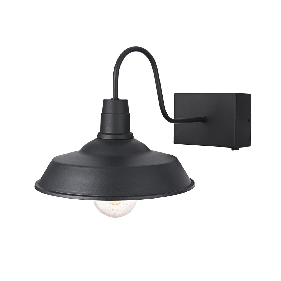 14 Inch Outdoor Wall Sconce In Black