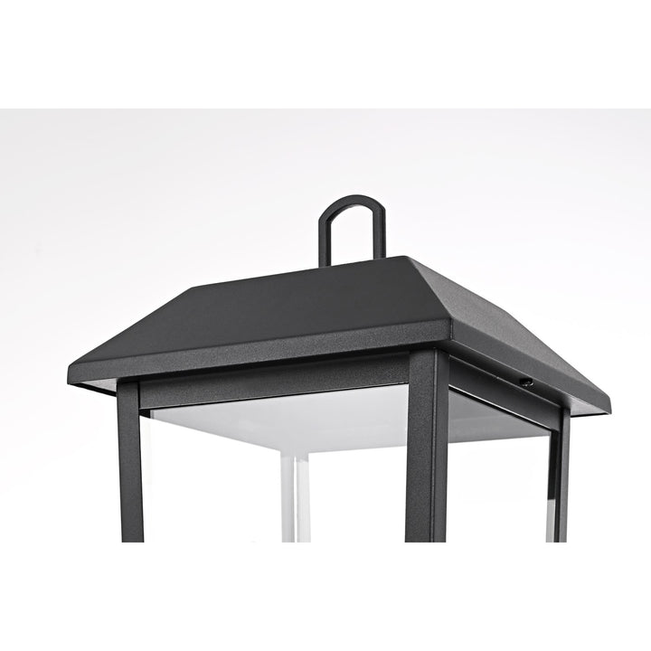 8 X 18 Inch Outdoor Post Light In Black