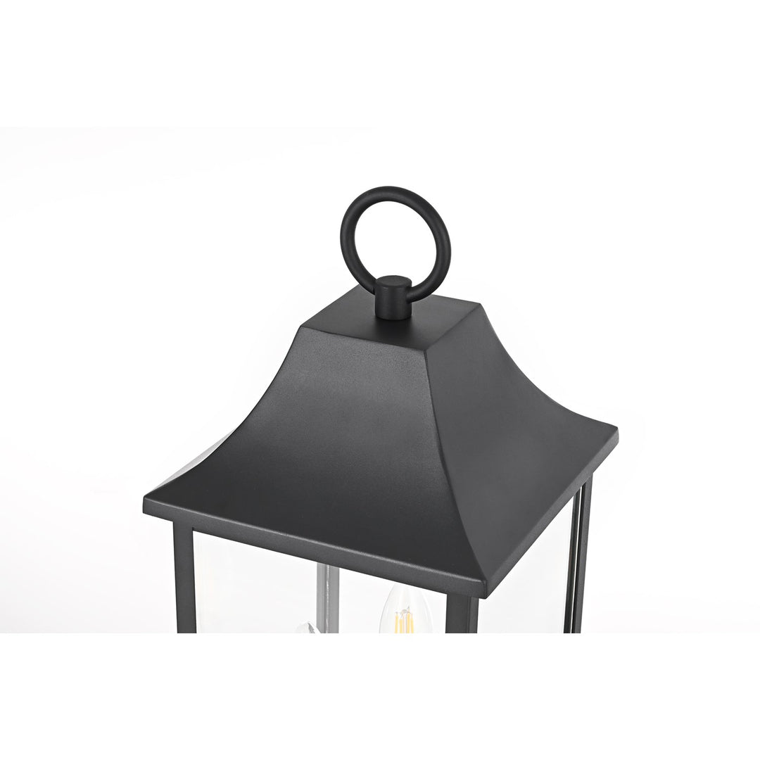 8 X 23.5 Inch Outdoor Post Light In Black