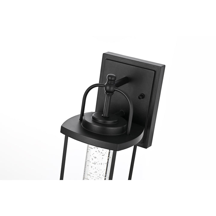 15 Inch Led Outdoor Wall Sconce In Black