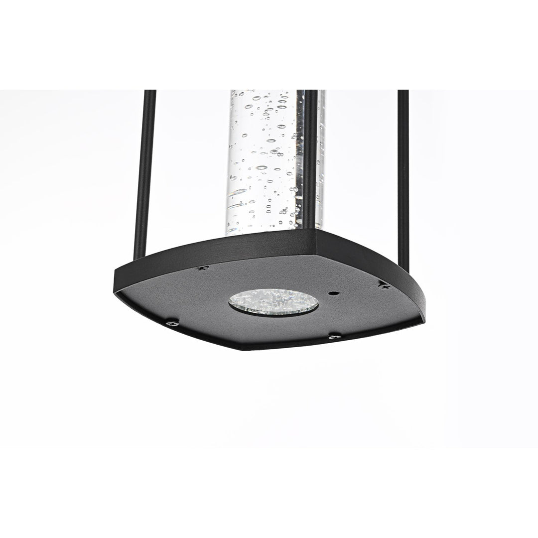 15 Inch Led Outdoor Wall Sconce In Black