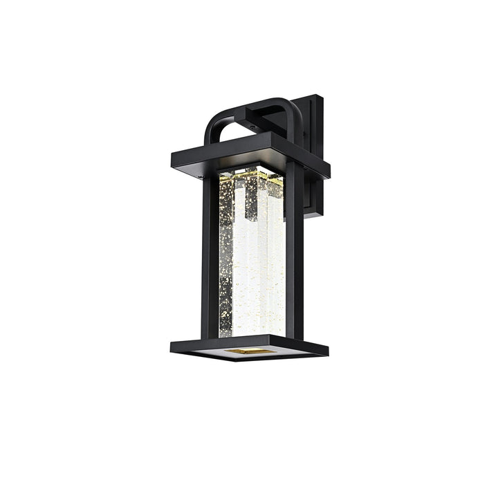 16 Inch Led Outdoor Wall Sconce In Black