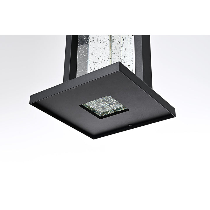 16 Inch Led Outdoor Wall Sconce In Black