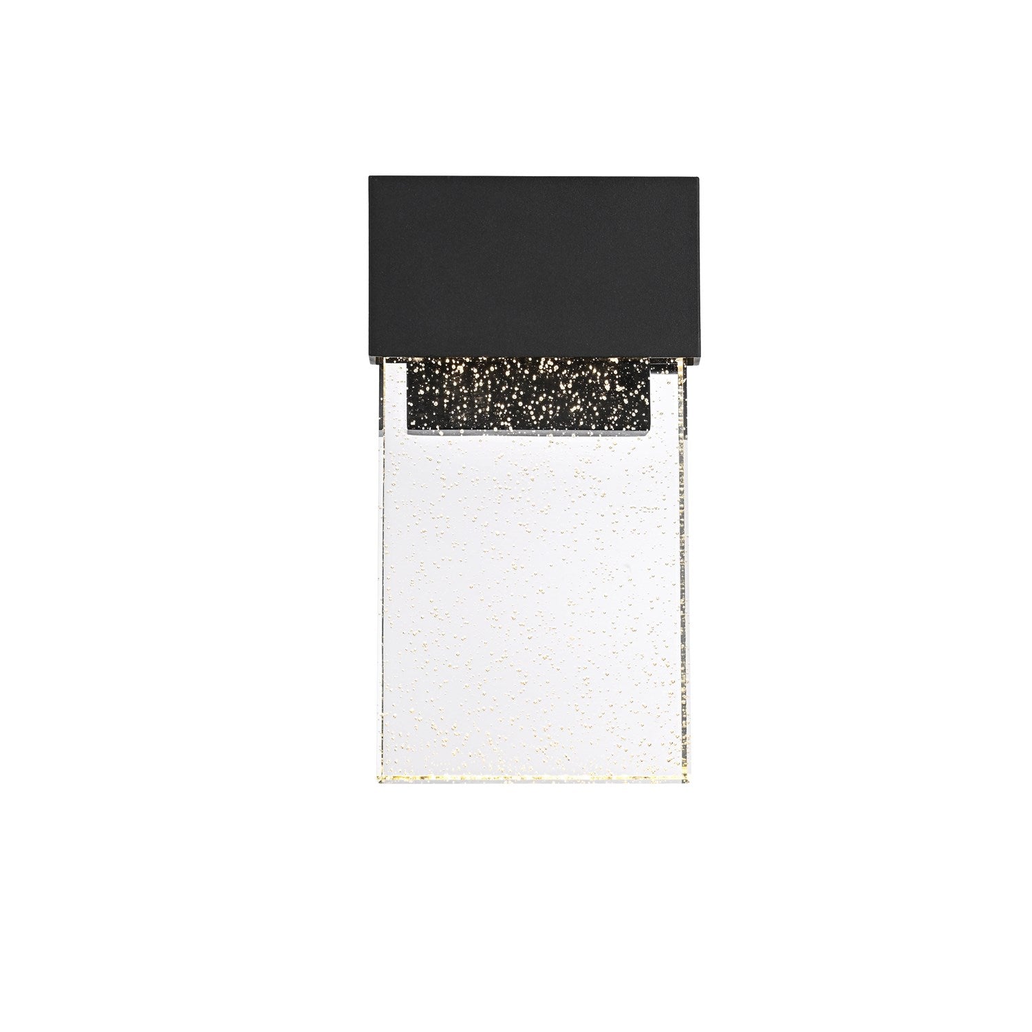 11 Inch Led Outdoor Wall Sconce In Black by Elegant Lighting