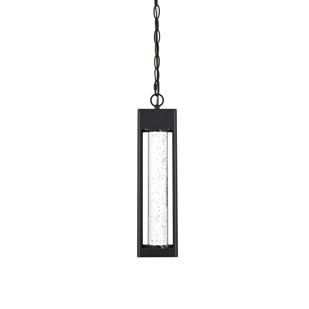 15 Inch Led Outdoor Pendant In Black