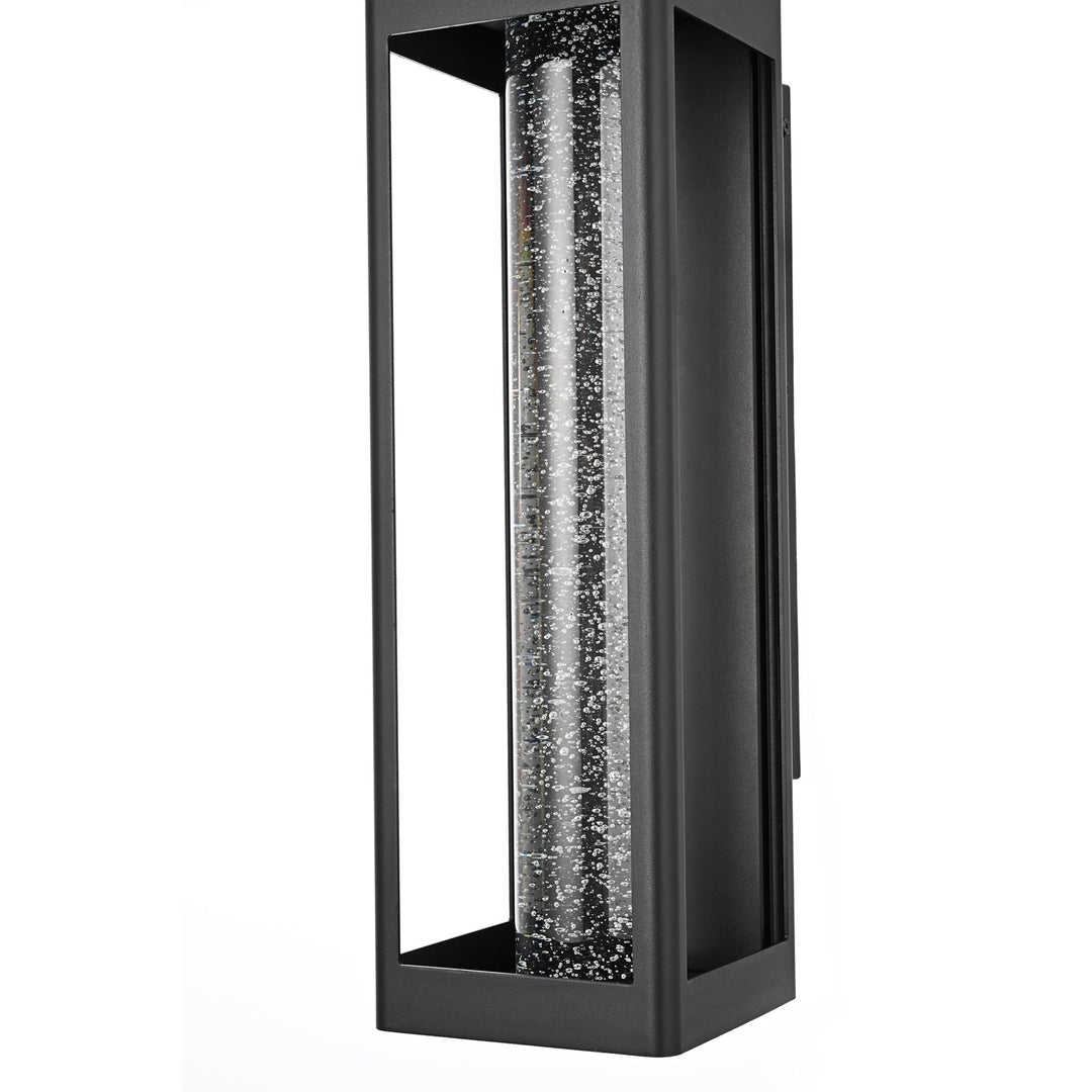 19 Inch Led Outdoor Wall Sconce In Black