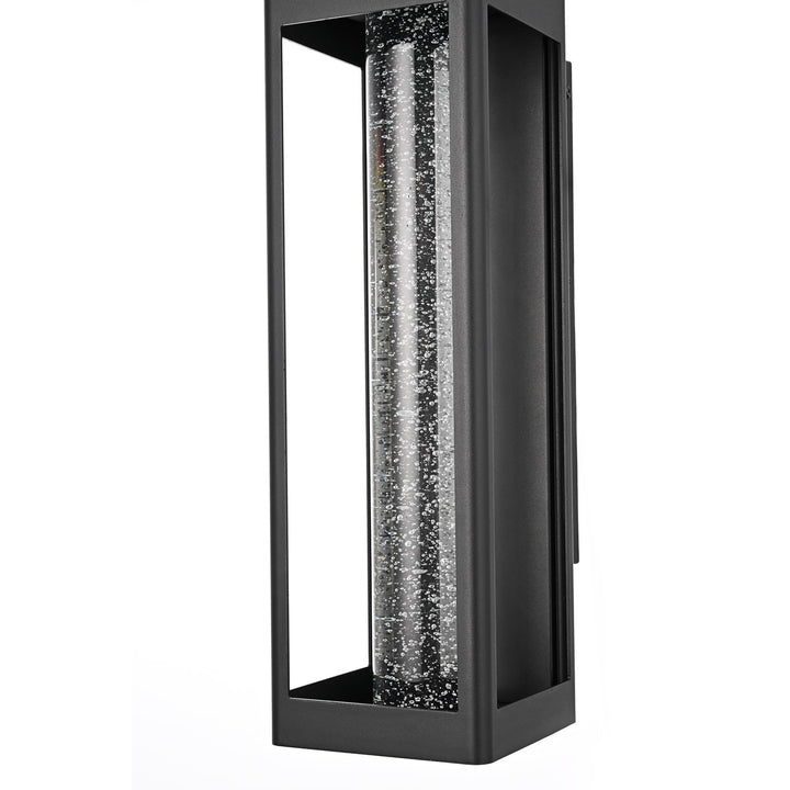 19 Inch Led Outdoor Wall Sconce In Black