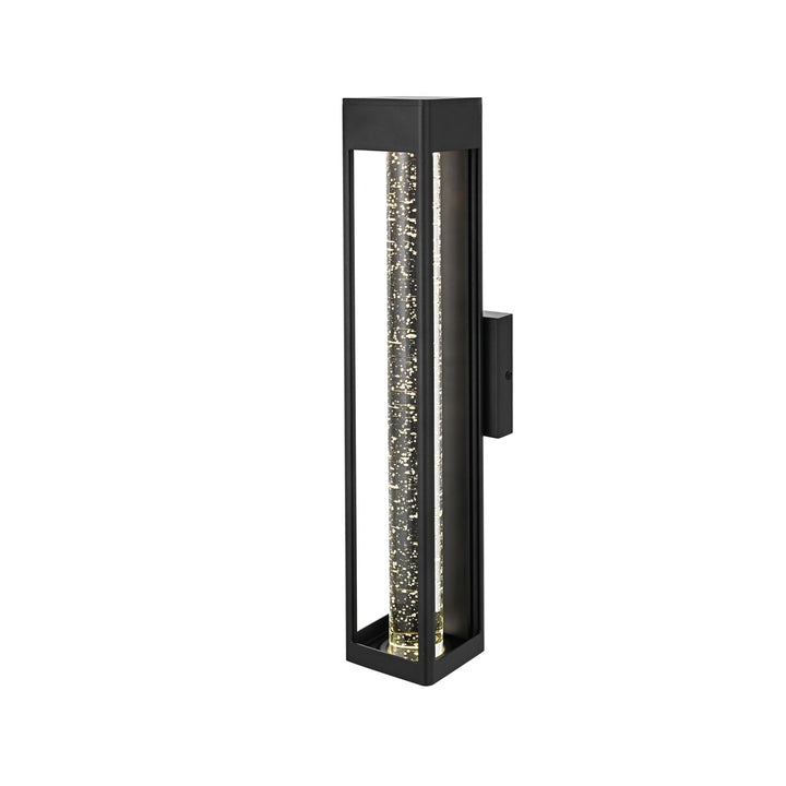 22 Inch Led Outdoor Wall Sconce In Black