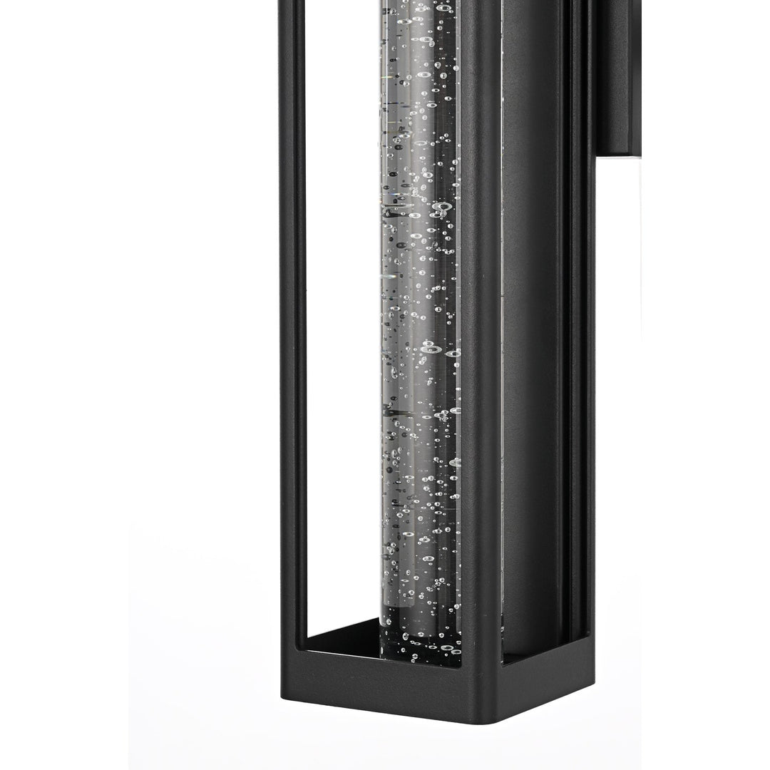 22 Inch Led Outdoor Wall Sconce In Black