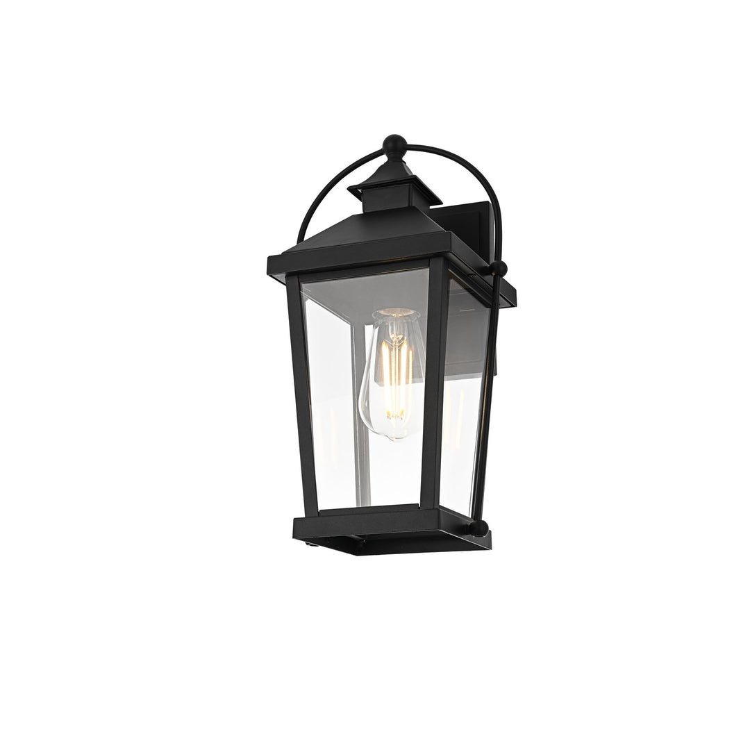 14 Inch Outdoor Wall Sconce In Black