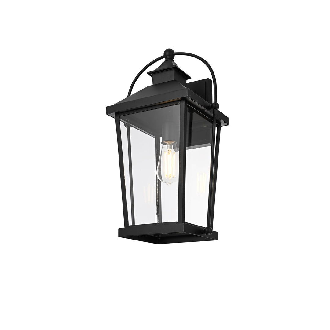 20 Inch Outdoor Wall Sconce In Black
