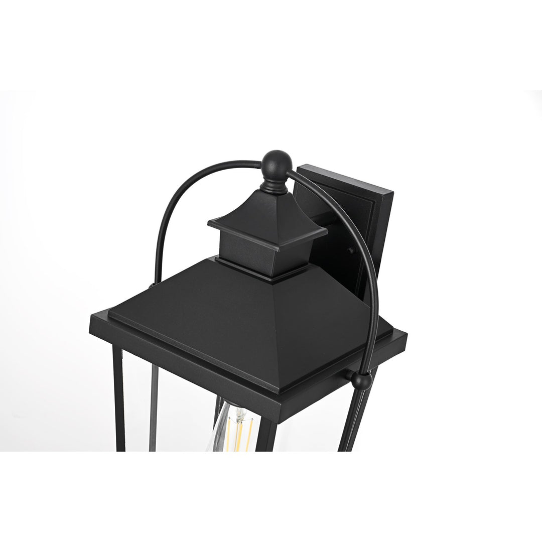20 Inch Outdoor Wall Sconce In Black