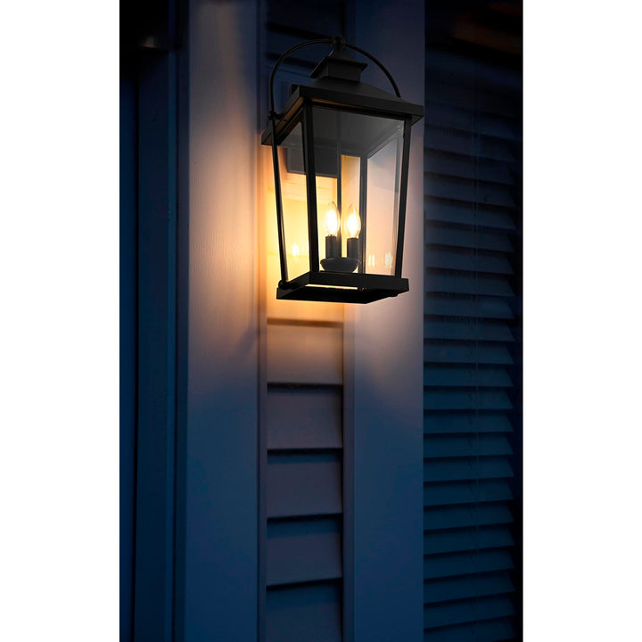 24 Inch Outdoor Wall Sconce In Black