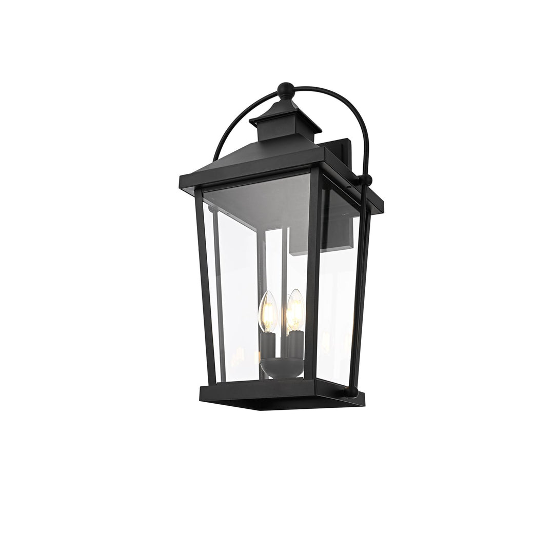 24 Inch Outdoor Wall Sconce In Black