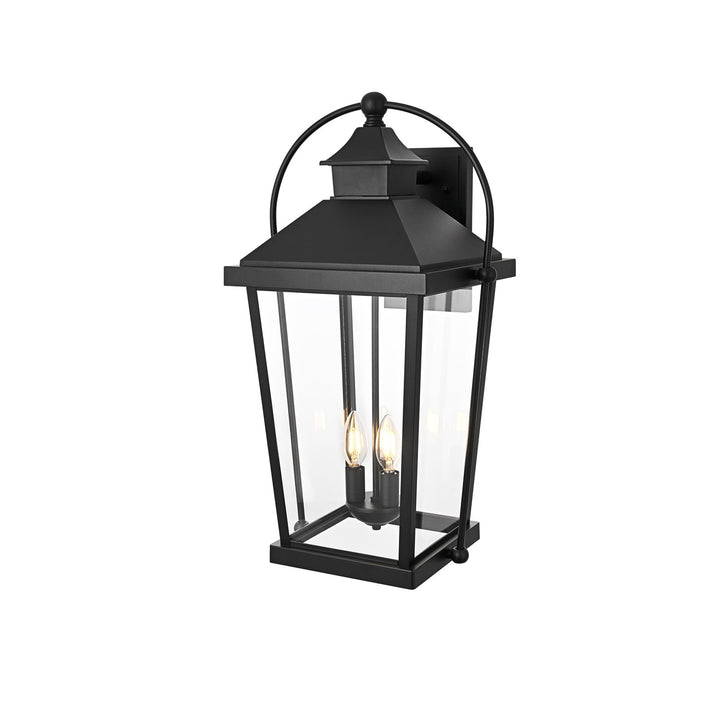 24 Inch Outdoor Wall Sconce In Black