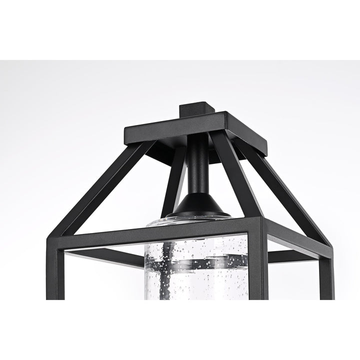 21 Inch Outdoor Post Light In Black