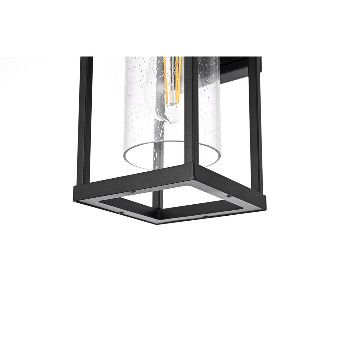 14 Inch Outdoor Wall Sconce In Black