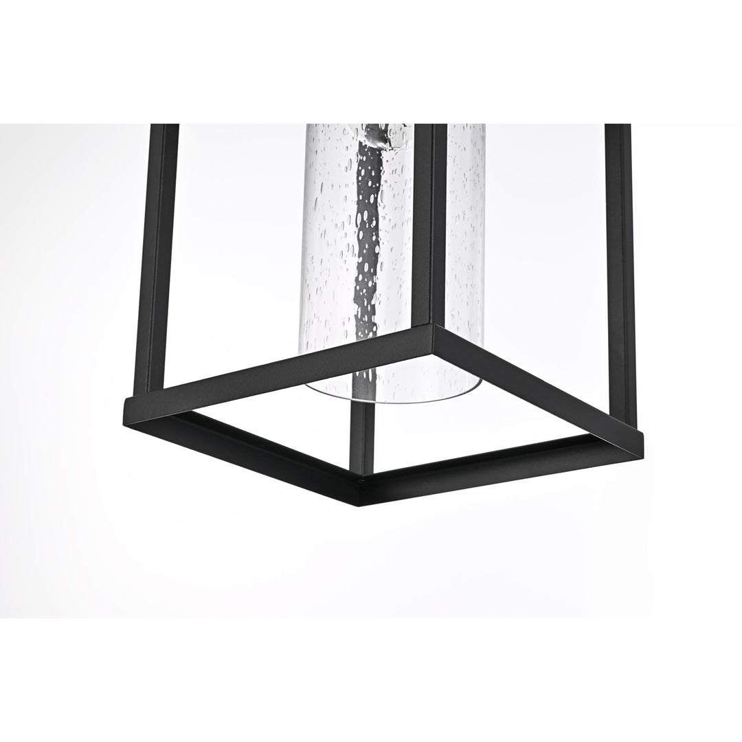 19 Inch Outdoor Wall Sconce In Black
