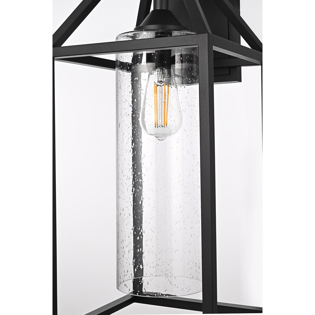 24 Inch Outdoor Wall Sconce In Black