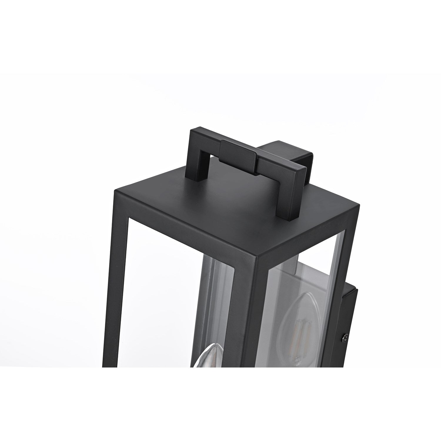 5 Inch Outdoor Wall Sconce In Black