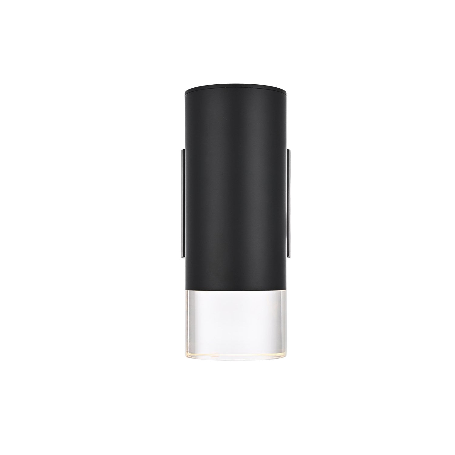 5 Inch Outdoor Wall Sconce In Black by Elegant Lighting
