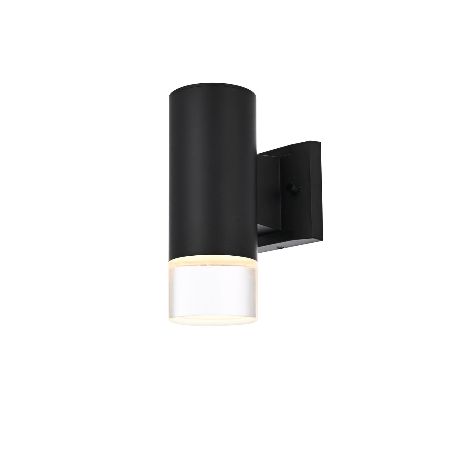 5 Inch Outdoor Wall Sconce In Black