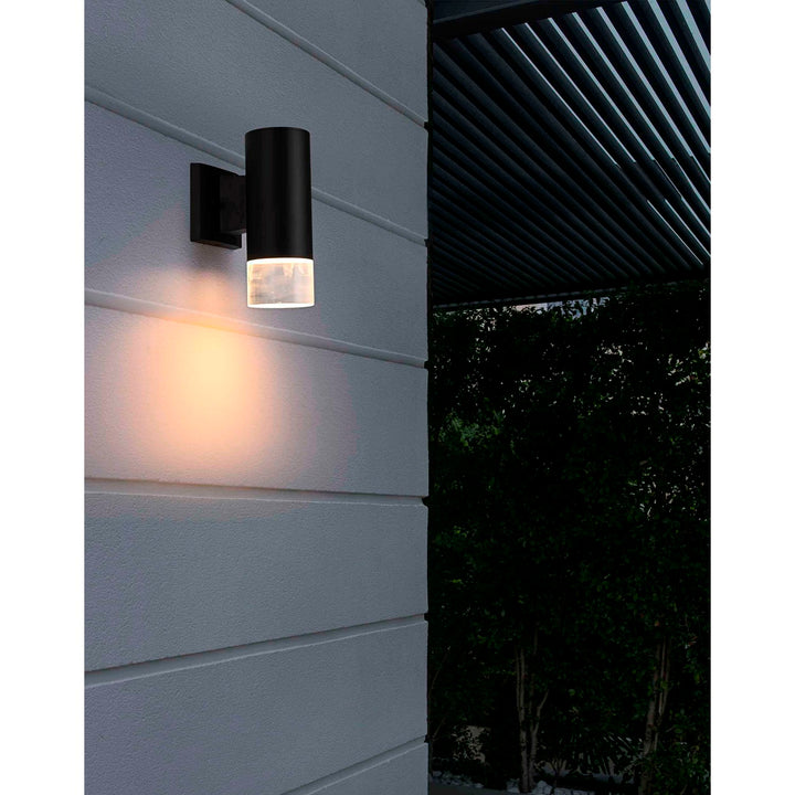 5 Inch Outdoor Wall Sconce In Black