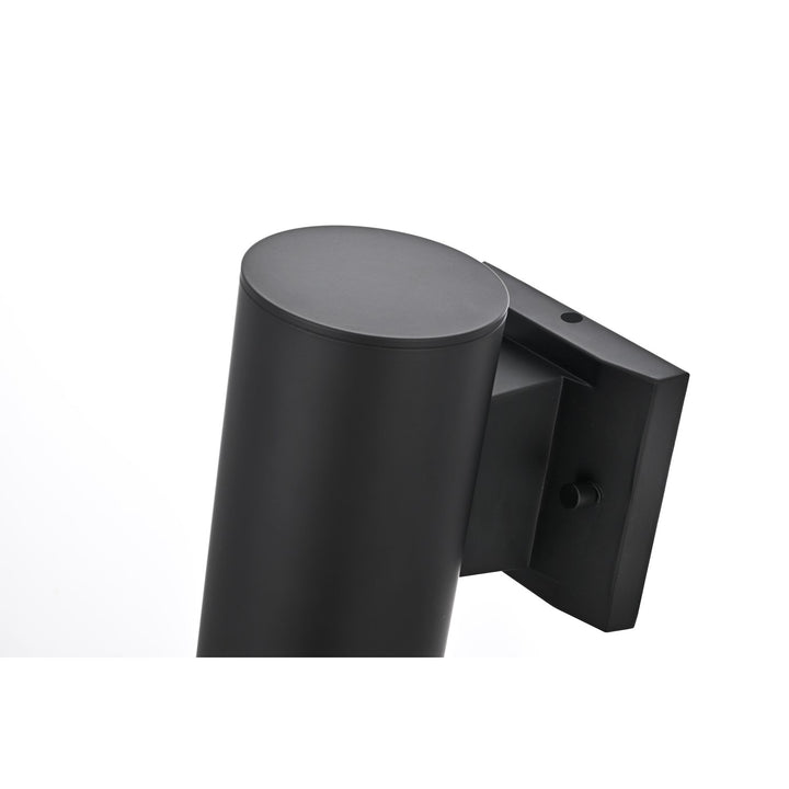 5 Inch Outdoor Wall Sconce In Black