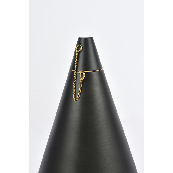 Outdoor 12V Cast Brass Torch Light 8 Inch Wide X 24 Inch High In Dark Bronze