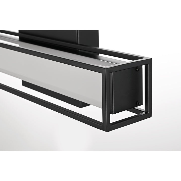 16 Inch Led Wall Sconce In Black